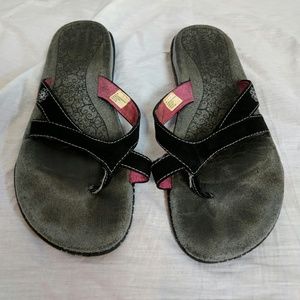 Cute black sandals